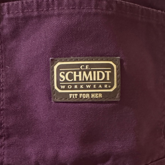 Women's Burgundy Overalls - Picture 2 of 4